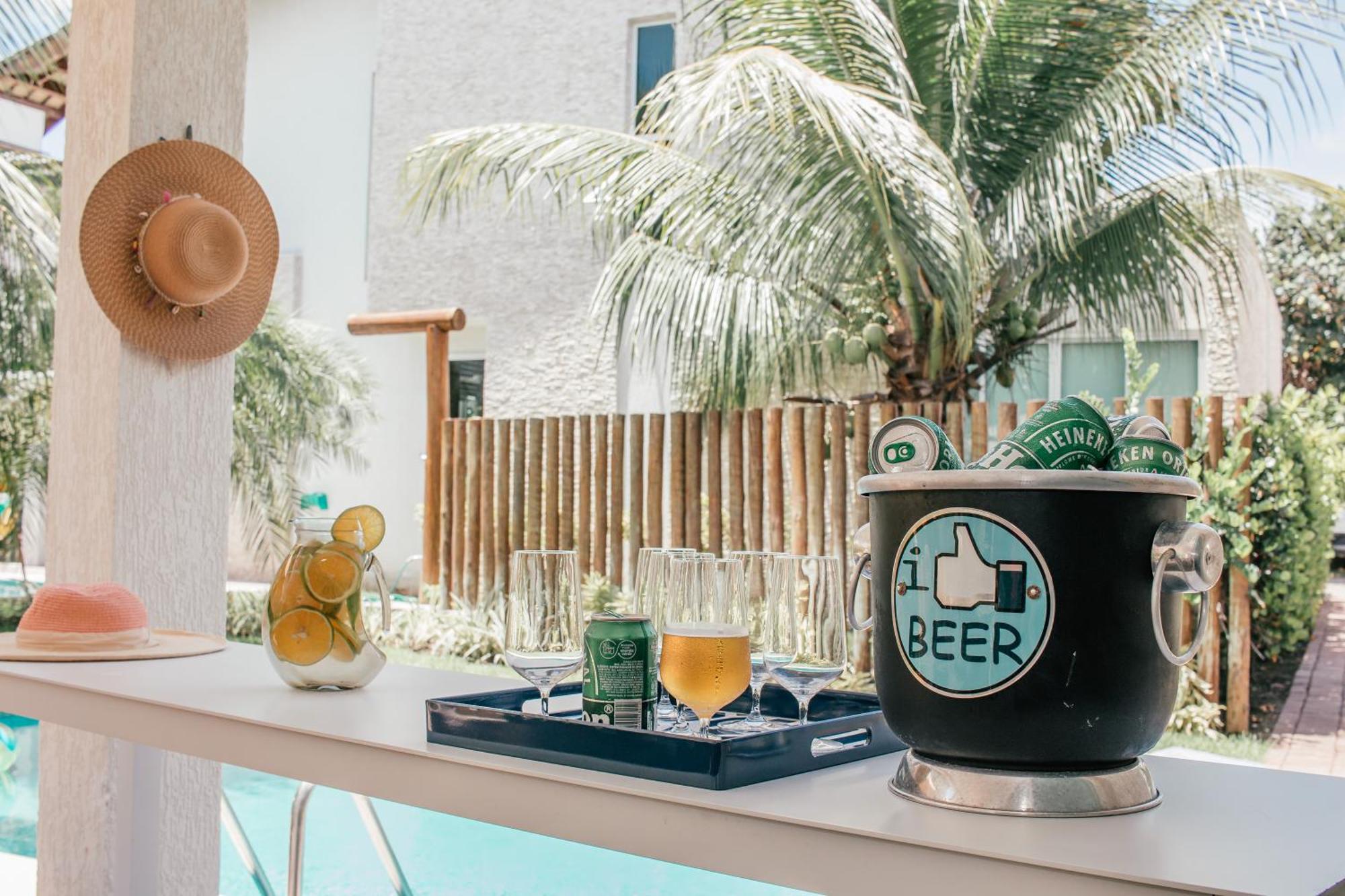 Casa 4 Suites Beira-Mar Praia De Muro Alto Pôrto das Galinhas Dış mekan fotoğraf